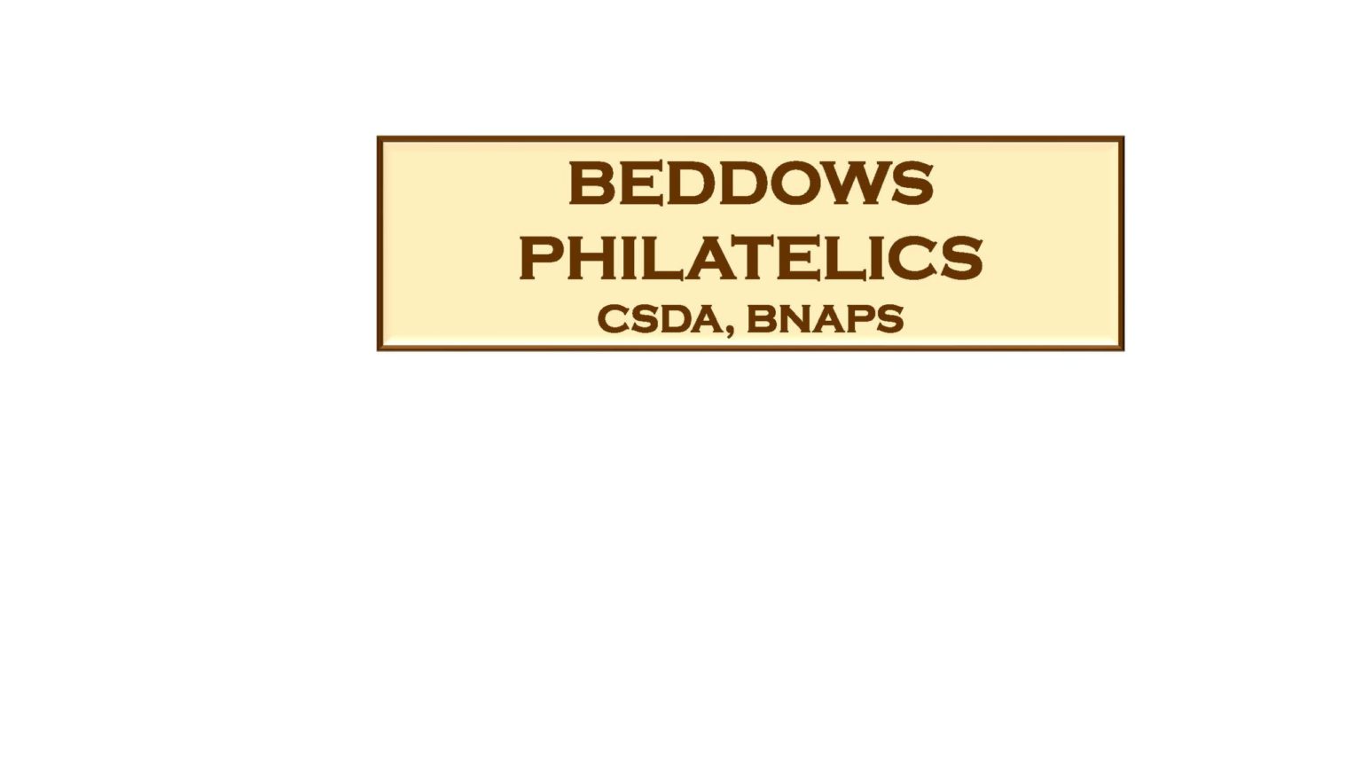 Beddows Philatelics CAPEX 22 Logo